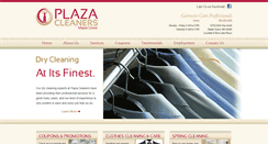 Desktop Screenshot of plazacleanersmaplegrove.com